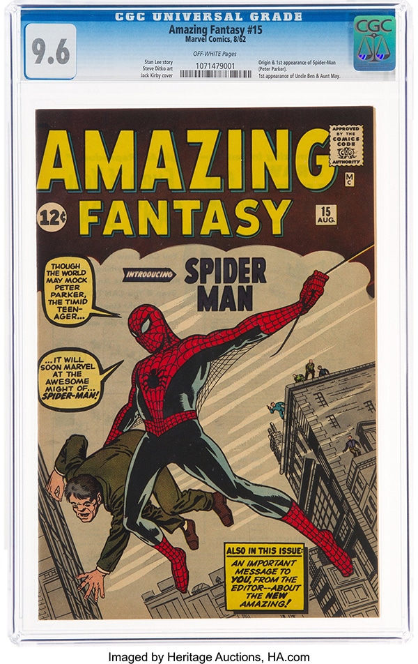 “Amazing Fantasy #15” (Marvel, 1962) - Pontik® Geek